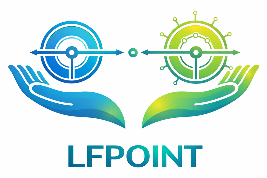 LFPOINT-Logo Farbe-Briefpapier